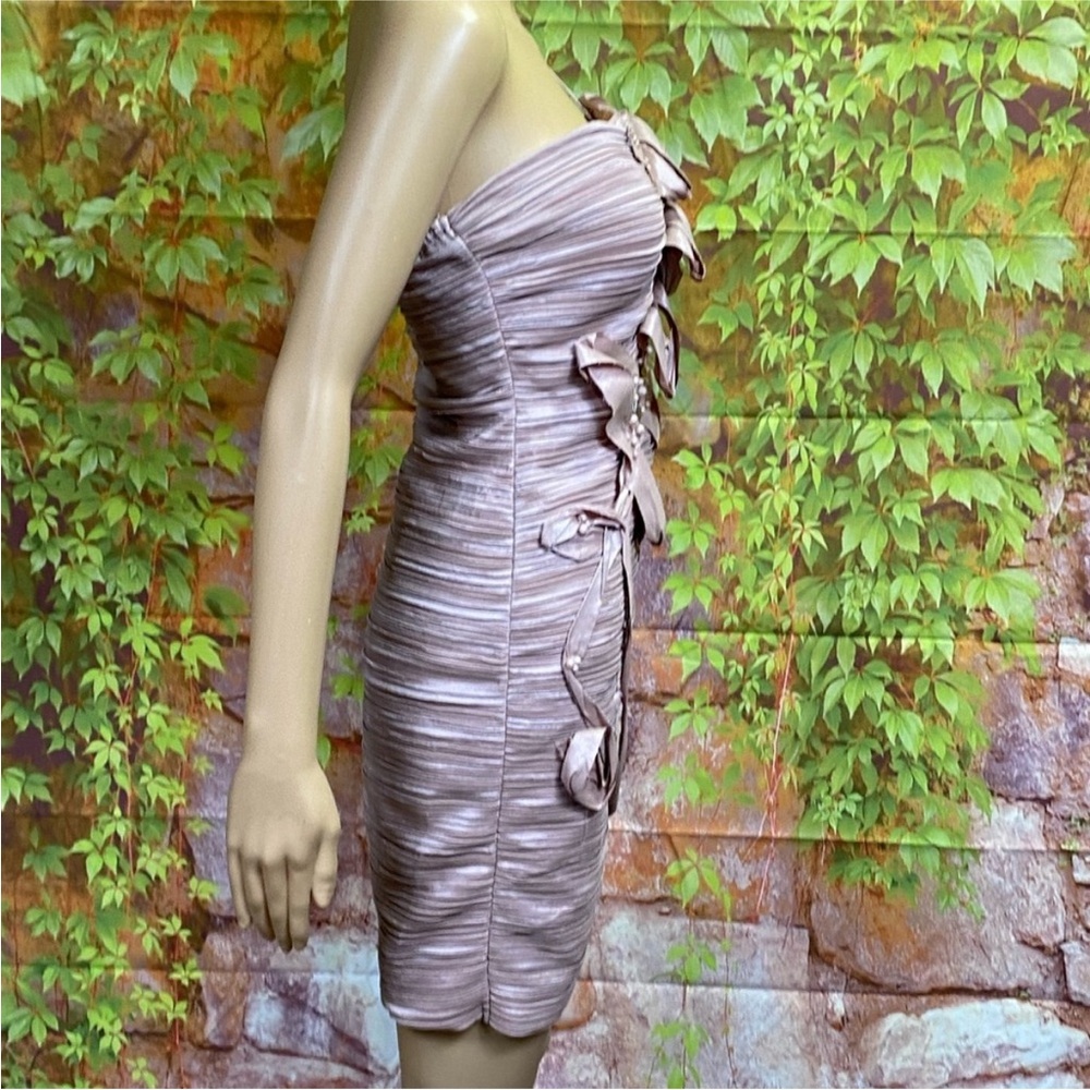 Lucy &‎ Co Ruched Cocktail Dress - Picture 6 of 11